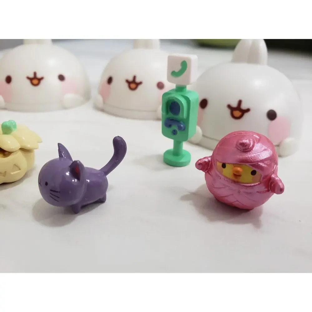 Molang Push N Peel Mystery Blind Mini Set LOT Jazzwares 2017 Halloween‎